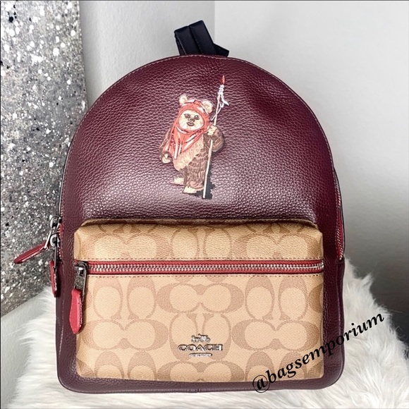 Coach Handbags - Coach x Star Wars Ewok Backpack